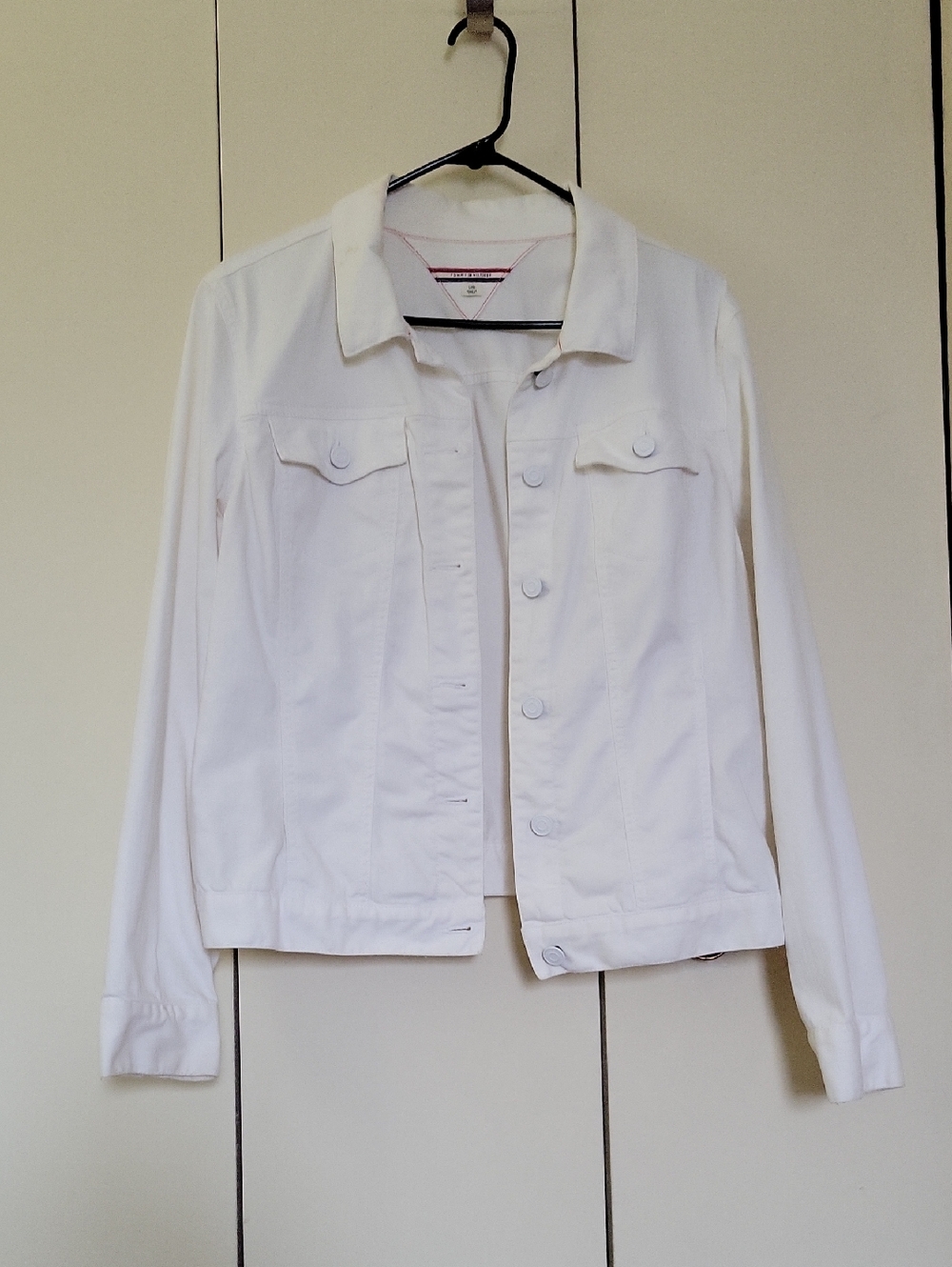 Tommy Hilfiger White Denim Jacket